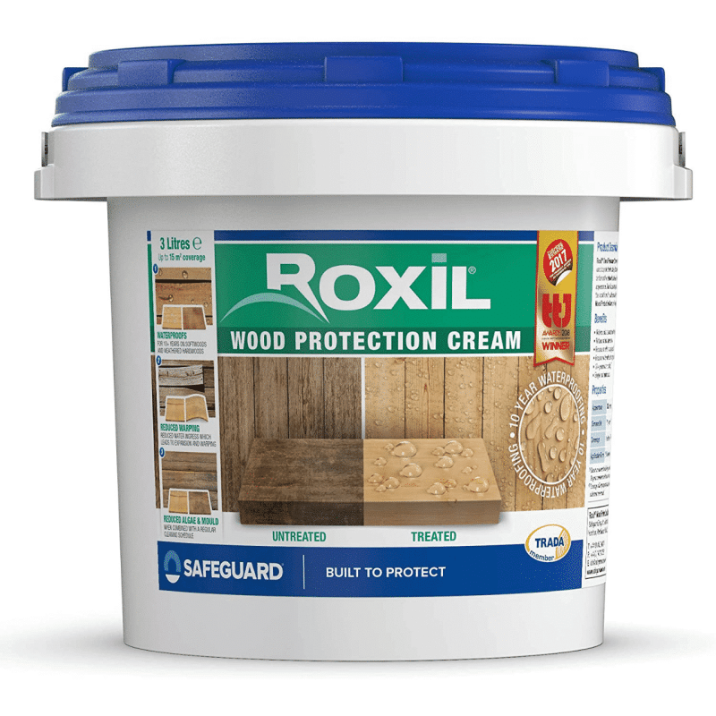 Roxil Wood Protection Cream (3 L) - Toner Dampproofing Supplies Ltd