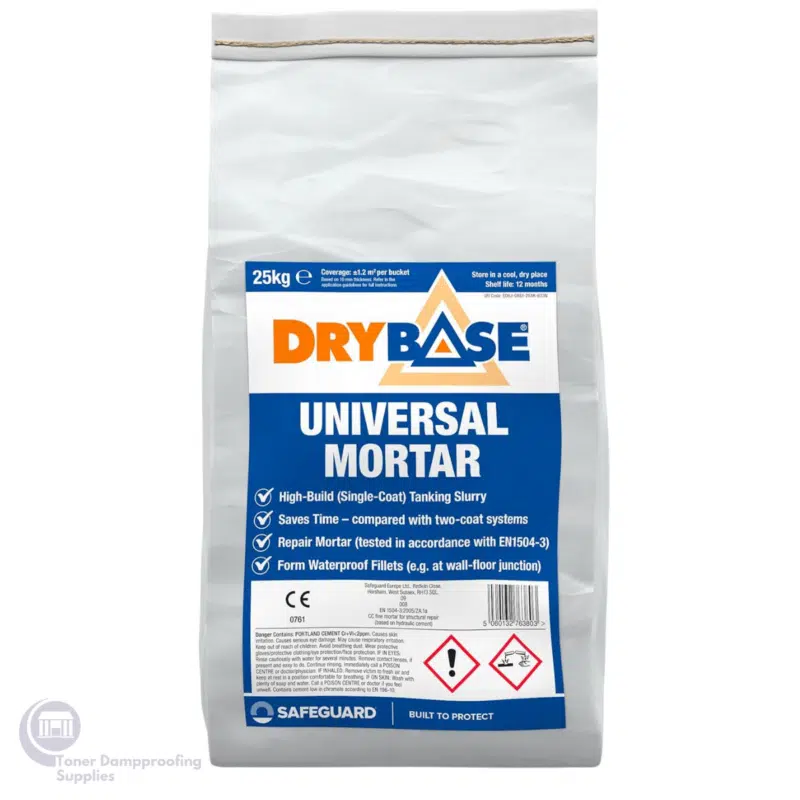 Drybase Universal Mortar DB UIM – Toner Dampproofing Supplies Ltd (UK)