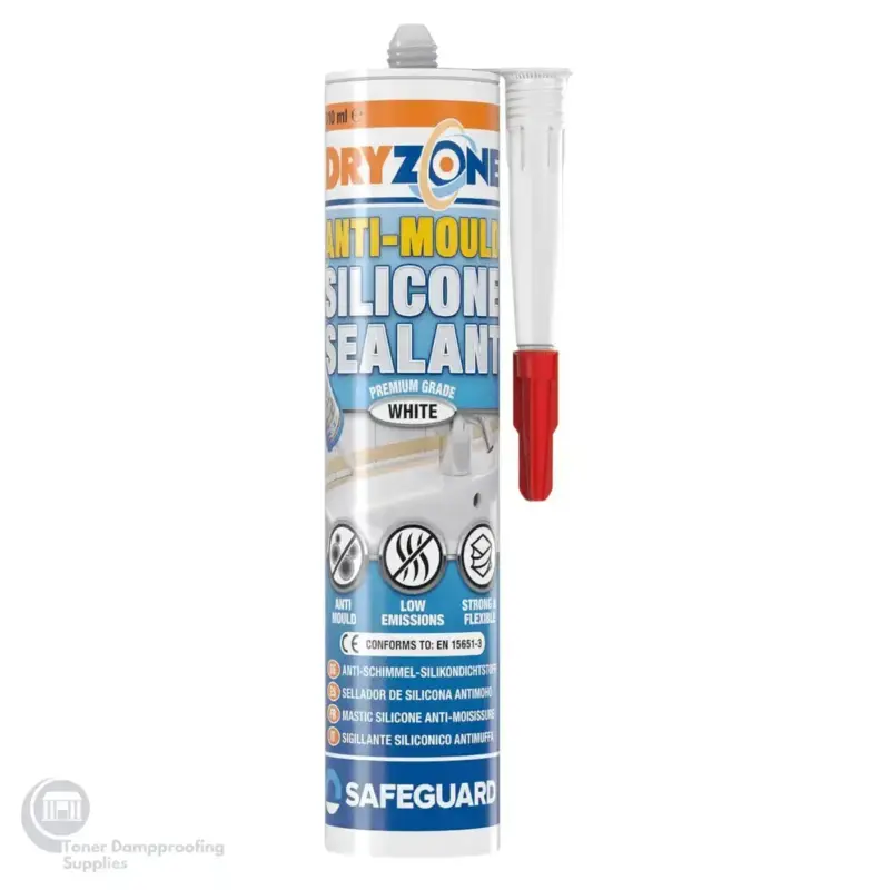 Dryzone Anti Mould Sealant – White – DZ-AMS-W