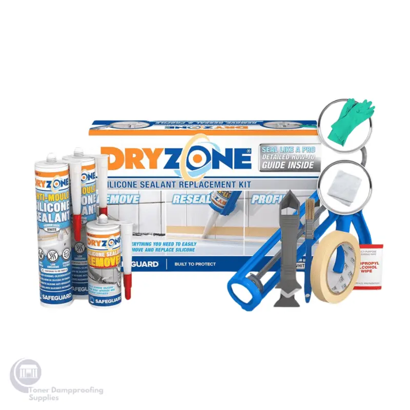 Dryzone Anti Mould Silicone Sealant Replacement Kit DZ AMSL RK