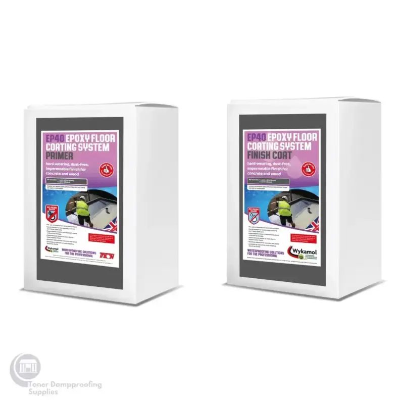 No More Damp EP40 Epoxy Floor Coating System - NMDEPP5 No More Damp EP40 Epoxy Floor Coating System NMDEPP5 – Toner Dampproofing Supplies Ltd (UK)