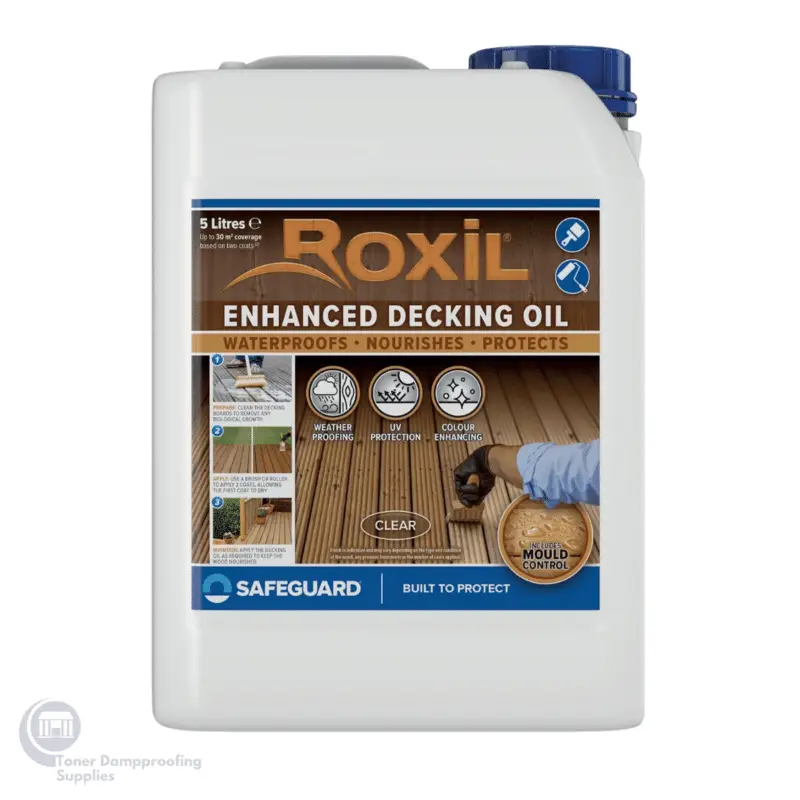 Roxil Enhanced Decking Oil Clear RXL EDO C