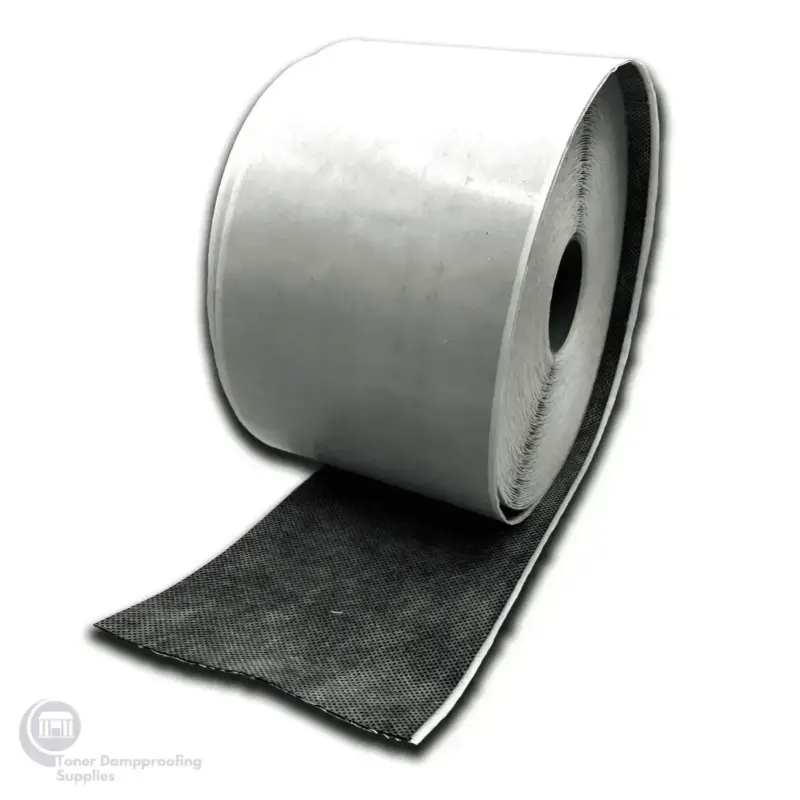 Wykamol Fibre Tape 115mm x 5m WYKFIBRE5M &ndash; Toner Dampproofing Supplies Ltd (UK)