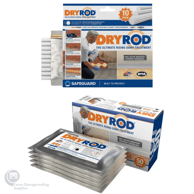 Dryrod Damp Proofing Rods DR 10 DR 50