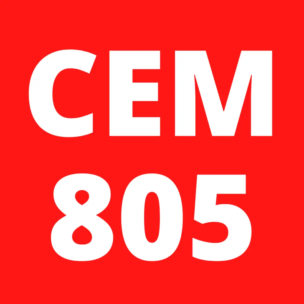 CEM 805 Logo